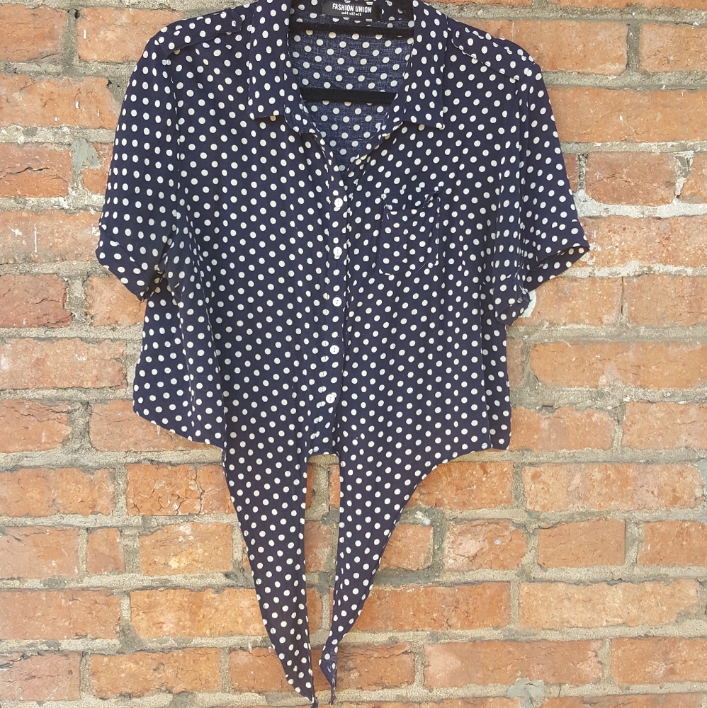 Cropped Button Up